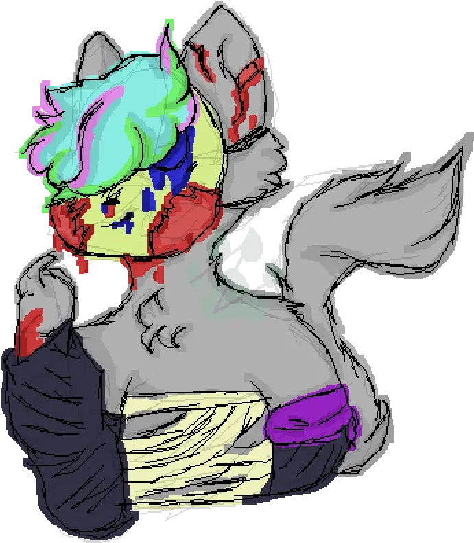 Pixilart Akuma By Zlion Fictional Character Png Akuma Transparent