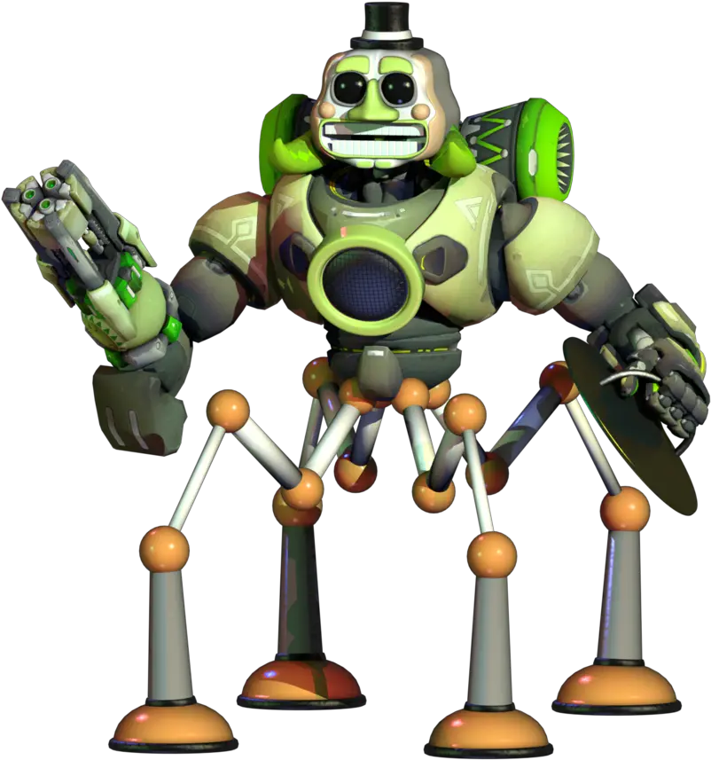 Orisa Freetoedit Music Man Fnaf 7 Png Orisa Transparent