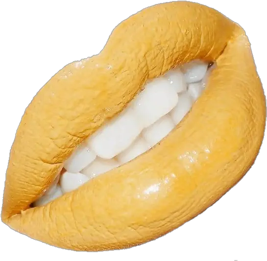 Yellow Lips Makeup Lipstick Png Sticker By Yellow Lips Transparent Png Lips Png Transparent