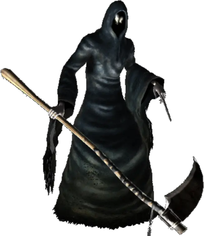 Reaper Demons Souls Wiki Illustration Png Reaper Transparent