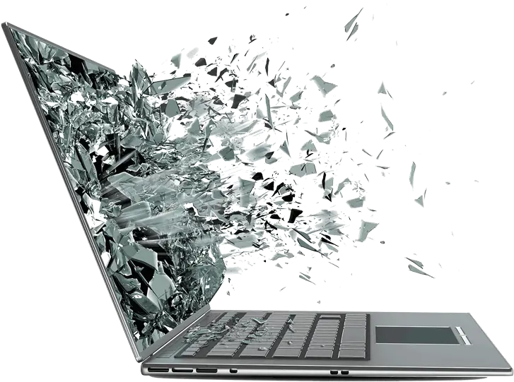 Same Day Computer Repair San Diego Screen Replacement Laptop Screen Is Broken Png Cracked Screen Transparent