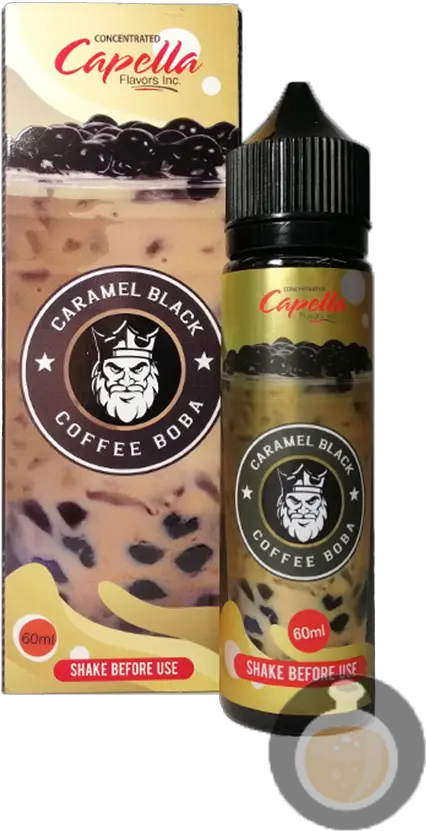 Flamingo E Lic Caramel Black Coffee Boba Coffee Substitute Png Boba Png