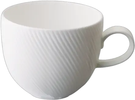 Flute 375ml Mug White Coffee Cup Png Tea Cup Transparent