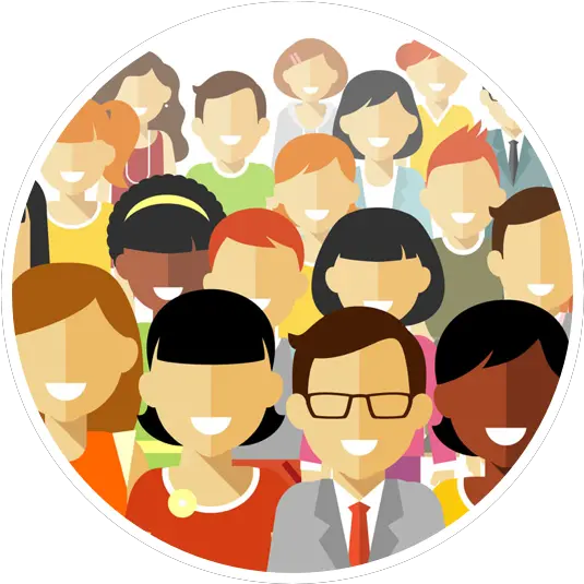 People Round Icon Png Group Of People Clipart People Icon Png png
