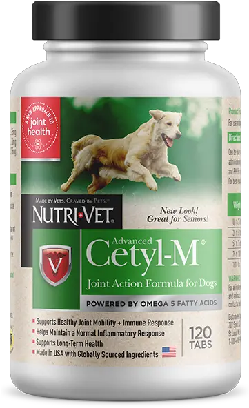 Dog Arthritis Supplements With Omega 5 Fatty Acids Cetyl M For Dogs Png Dogs Transparent