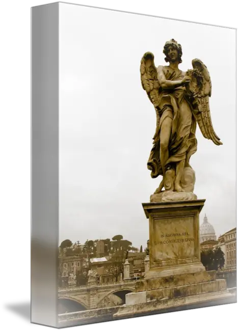 Angel With Thorn Crown By Chris Rivait Adrian Park Png Thorn Crown Png