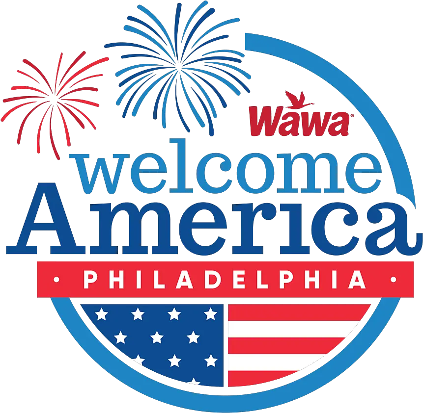 Wawa Welcome America Welcome America Philadelphia 2018 Png Wawa Logo