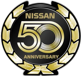 Nissan 50 Anniversary Logo Vector Eps 54179 Kb Download Nissan 50 Anniversary Vector Logo Png Anniversary Logo