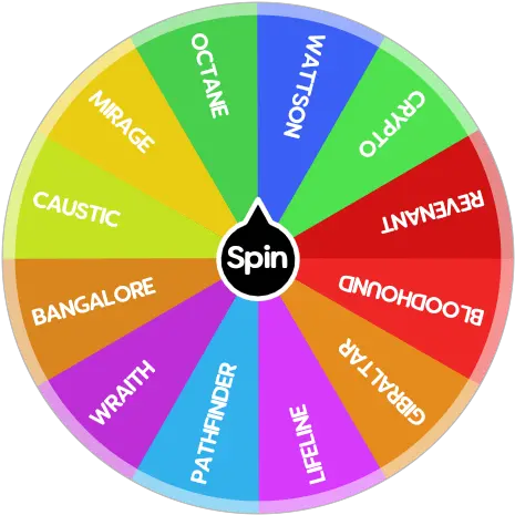 Apex Legends Legend Selector S4 Spin The Wheel App Vertical Png Apex Legends Png