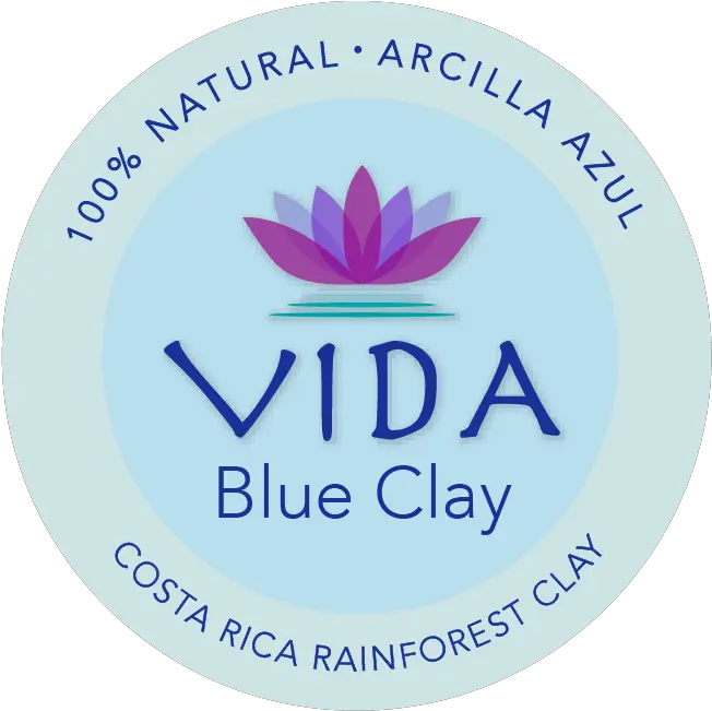 Natural Costa Rica Rainforest Blue Clay Circle Png Costa Vida Logo