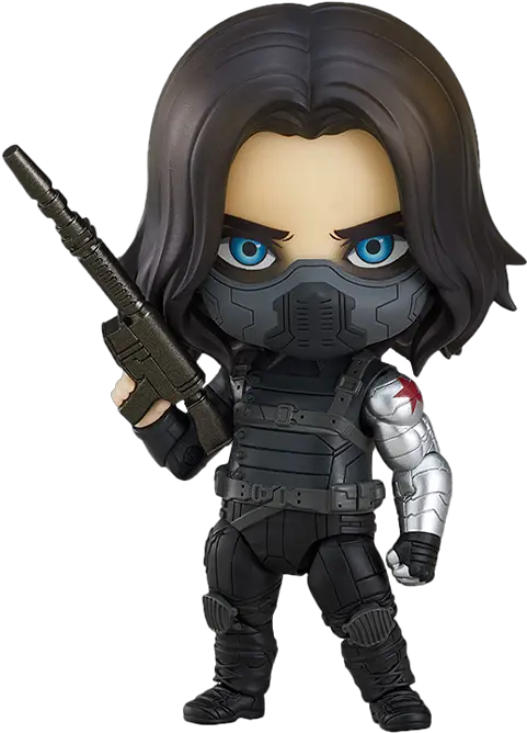 Winter Soldier Dx Nendoroid Collectible Figure Png Tc Icon Rifle