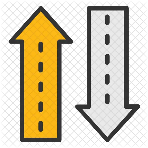 Road Direction Sign Icon Of Colored Clip Art Png Direction Png