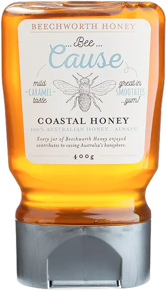 Bee Cause Coastal Honey 400g Usd Bee Cause Coastal Honey Png Honey Transparent
