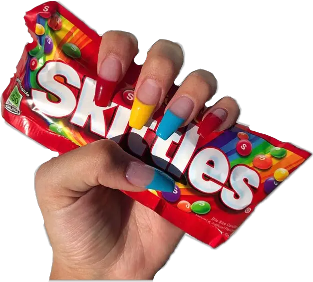 Skittles Acrylics Aesthetic Freetoedit Confectionery Aesthetic Skittles Png Skittles Png