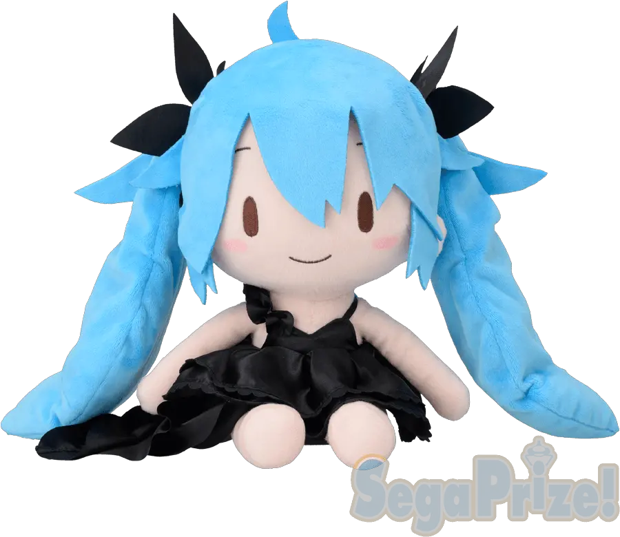 Sega Hatsune Miku Peluche Chica Mar Profundo Ebay Deep Sea Girl Miku Plush Png Hatsune Miku Transparent