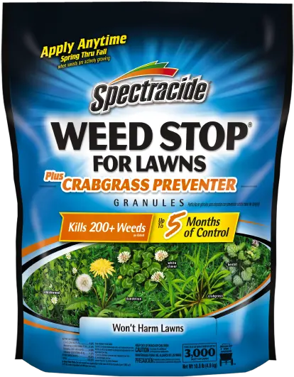 Spectracide Weed Stop For Lawns Plus Crabgrass Preventer Spectracide Weed Stop Png Weeds Png