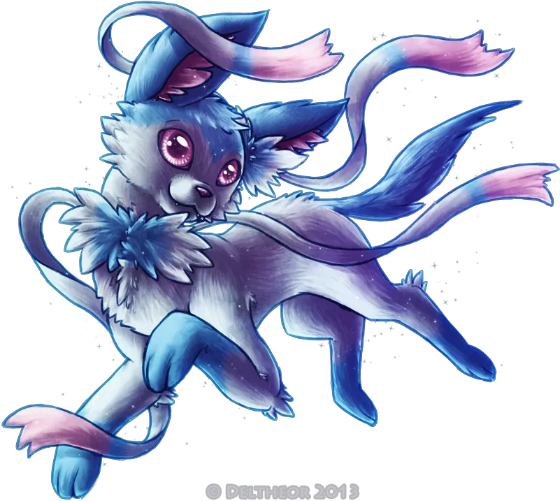 Download Shiny Sylveon By Deltheor Shiny Umbreon And Shiny Shiny Sylveon X Shiny Umbreon Png Sylveon Transparent