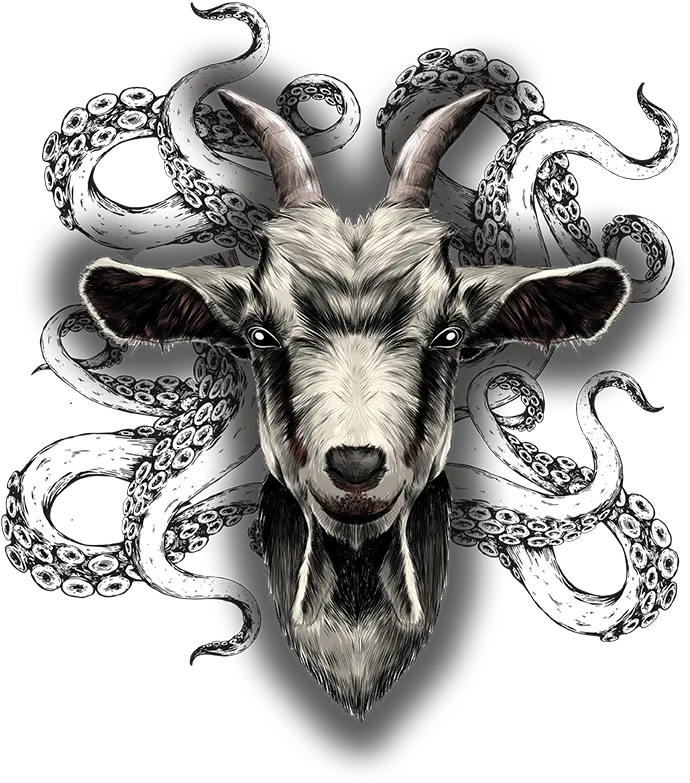 A Place For My Head Goat Head With Tentacles Png Goat Head Png