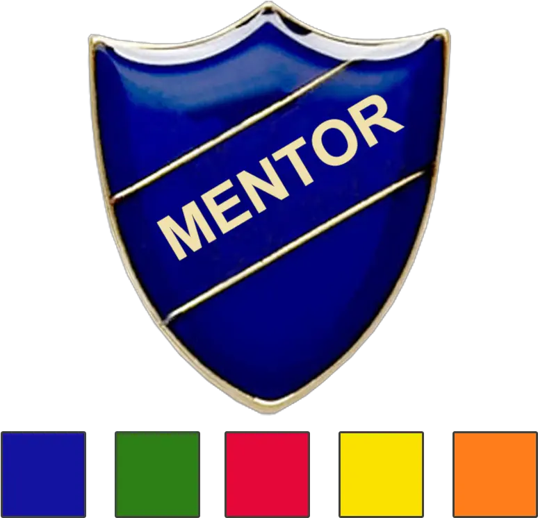 Mentor School Shield Badges Badge Store Sports Ambassador Badges Png Badge Png