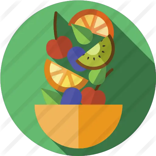 Fruit Salad Fruit Flat Icon Png Fruit Salad Png png