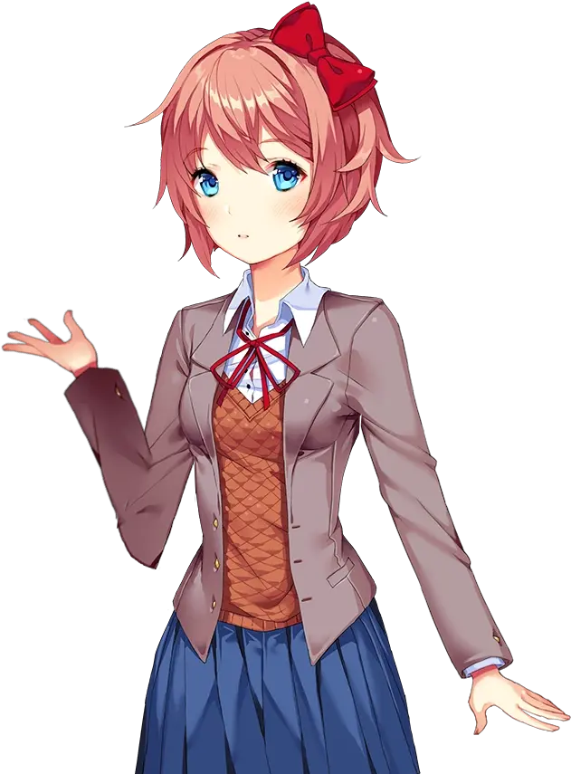 Ddlc Sayori Ddlc Sprites Png Sayori Transparent