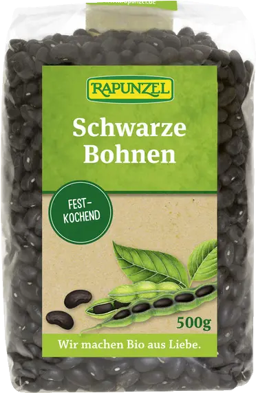 Bio Product Black Beans Rapunzel Naturkost Rapunzel Png Rapunzel Transparent