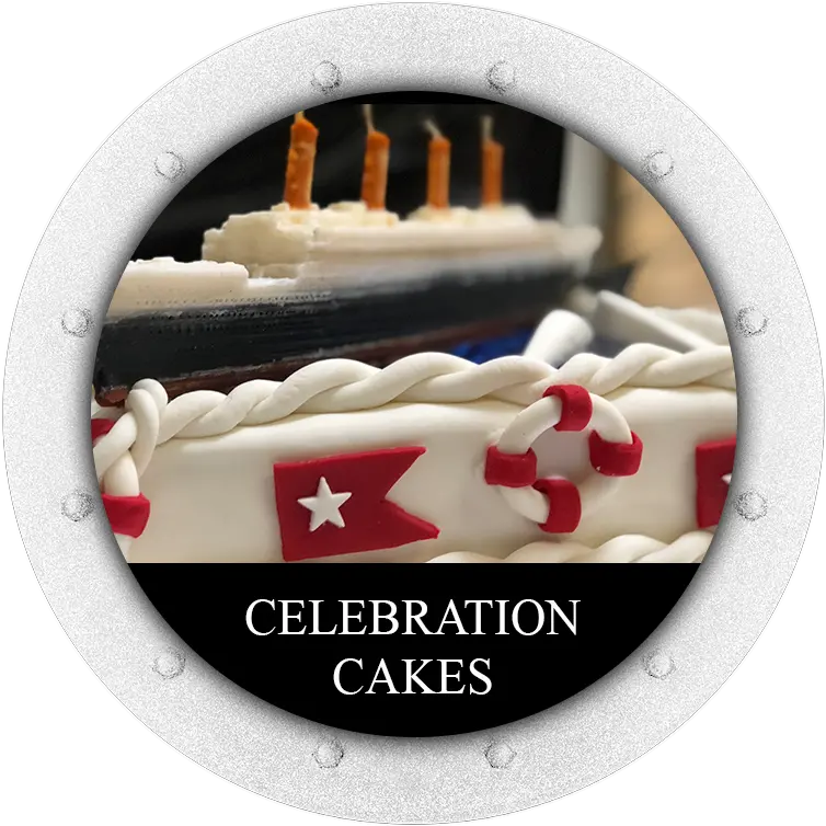 Titanic Celebration Cakes And Themed Extras Great American Bagel Bakery Png Titanic Logo