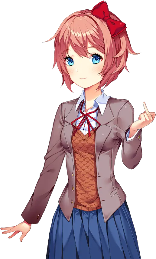 Ddlc Sayori Custom Outfit Png Sayori Transparent