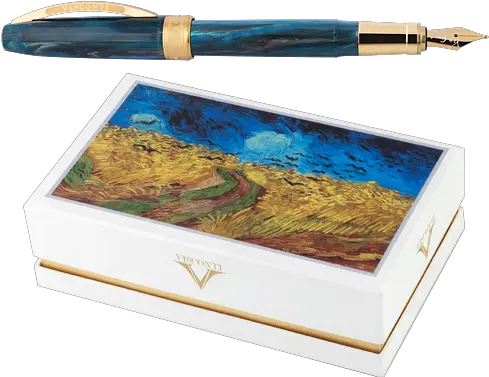 Fountain Pen Hospital Visconti Van Gogh Impressionist Wheatfield With Png Ink Pen Png