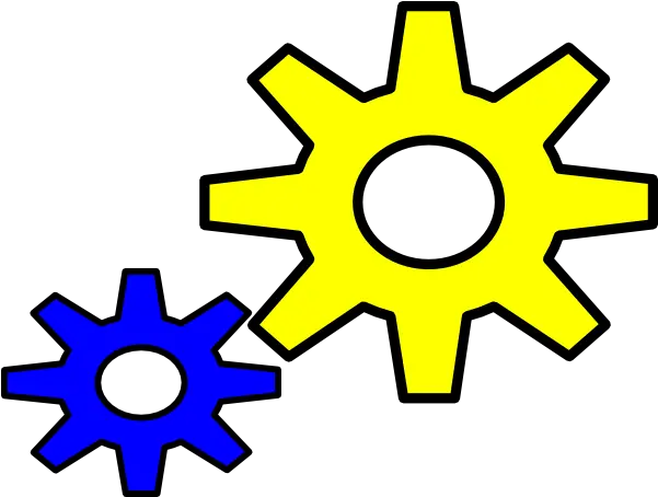 Download Gears Clipart Machine Gear Free Yellow Gear Mover Gears Png Gear Clipart Transparent