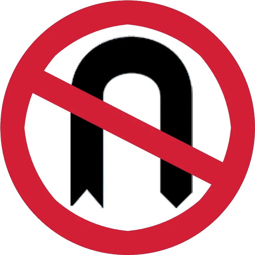 Filesing Nouturnpng Wikimedia Commons No U Turns Sign Uk Sing Png