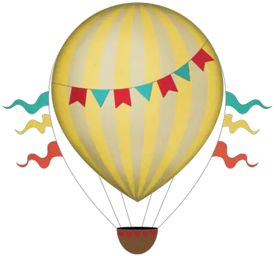 Hot Air Balloons Transparent Png Images Page2 Stickpng Vintage Hot Air Balloon Clipart Balloons Clipart Png