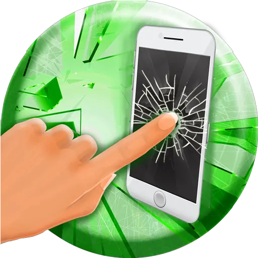 Crack Screen With Touch Technology Applications Png Screen Crack Transparent