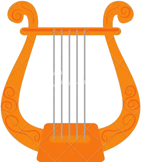 Music Instrument Harp Icon Canva Violin And Harp Art Png Harp Icon