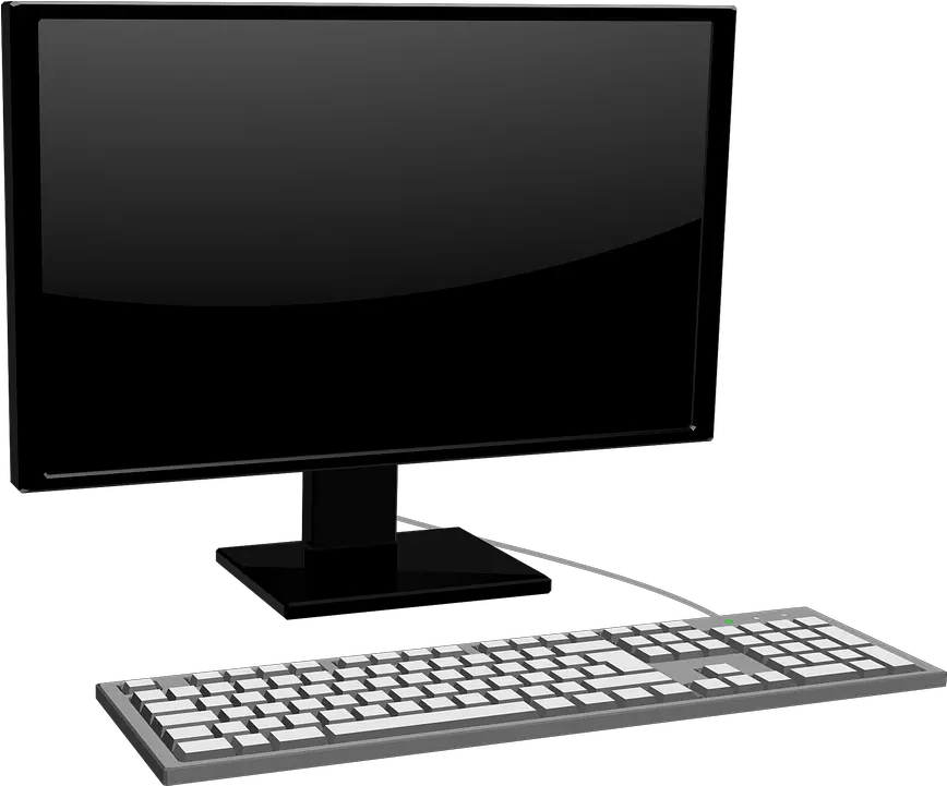 Hq Computer Pictures Free Png Download Free Transparent Monitor Keyboard Png Pc Png