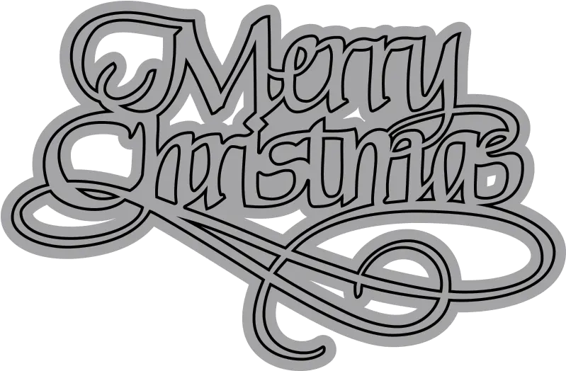 Merry Christmas Words Png A Way With Words Merry Calligraphy Merry Christmas Png