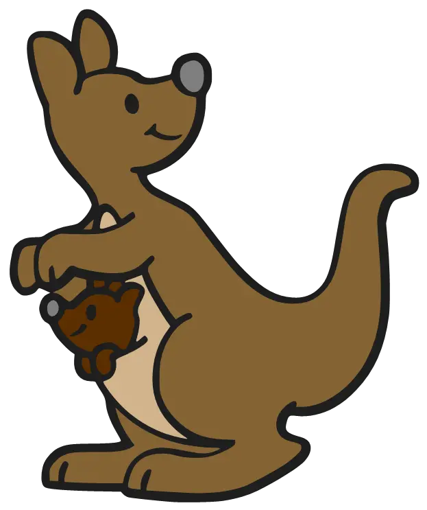 Grab Baby Kangaroo Cartoon Pictures Kangaroo Cartoon Transparent Png Kangaroo Png