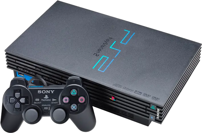 Playstation 2 Consola De Playstation 2 Png Playstation 2 Logo Png