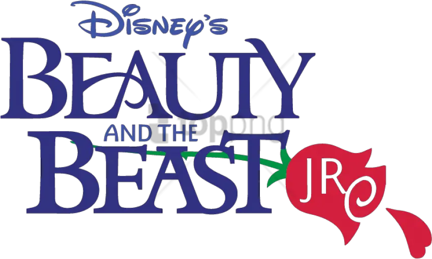 Beauty And The Beast Jr Logo Png Image Beauty And The Beast Jr Logo Beauty And The Beast Logo Png