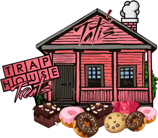 Tatis Trap House Treats Clip Art Png Trap House Png