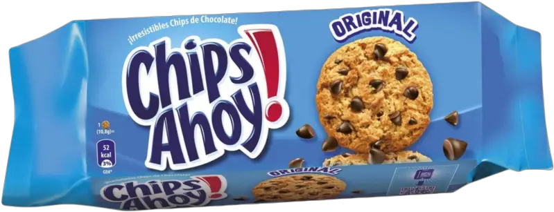 Chips Ahoy Original Chocolate Chip Cookies 128 G Chips Chips Ahoy 128g Png Chips Ahoy Logo