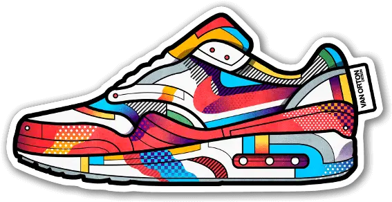 Airmax1 Stickerapp Sneaker Png Van Orton Price Sticker Png