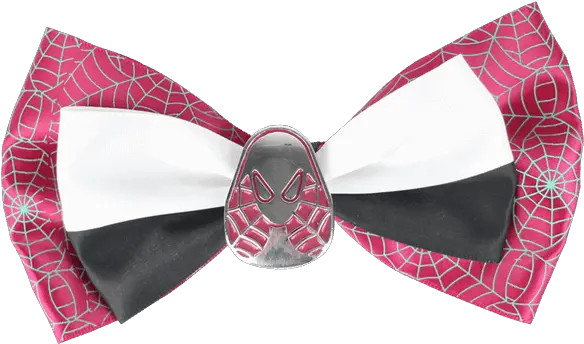 Spider Gwen Hair Bow Satin Png Hair Bow Png