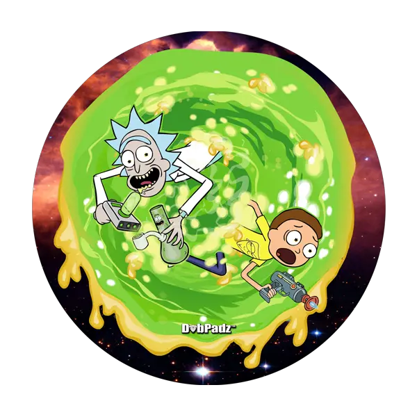 Rick U0026 Morty Wax Portal Dabpadz Rick And Morty Circle Png Rick And Morty Png