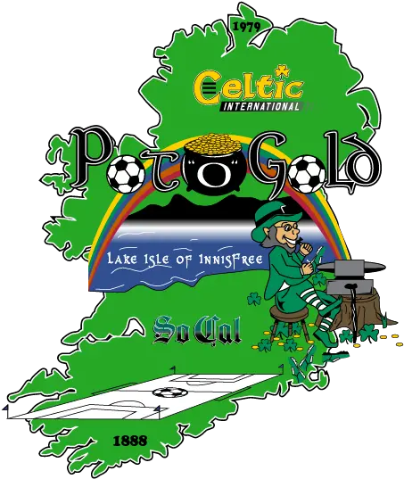 Celtic Pot Ou0027 Gold Copa Soccer Club Illustration Png Pot Of Gold Png