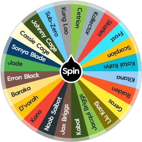 Mortal Kombat 11 Spin The Wheel App Contact To The Spirits Png Mortal Kombat 11 Logo Png