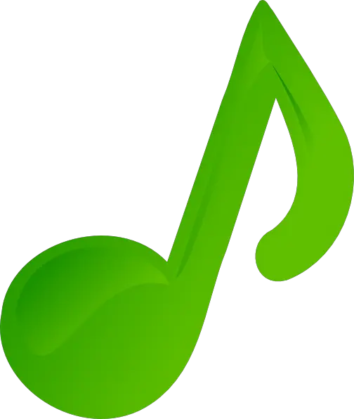 Colorful Music Notes Png 2 Image Green Music Note Clipart Musical Notes Png
