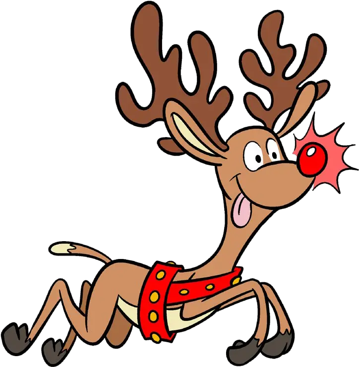 Rudolph Running Png Clipart Herd Of Reindeer Running Clipart Running Clipart Png
