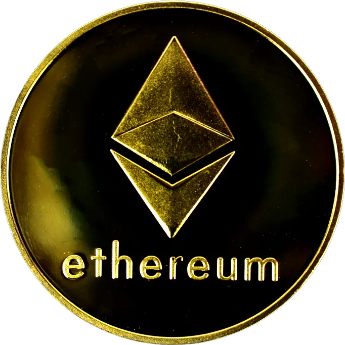 10x Ethereum Collectoru0027s Coins Gold Badge Png Ethereum Logo Png