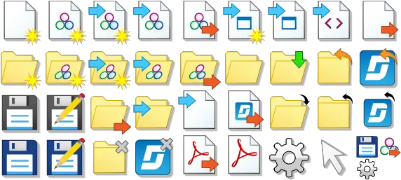 Reordered File Menu And New Icons For New In File Menu Png Work Icon Set